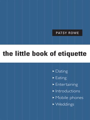 cover image of Little Book of Etiquette